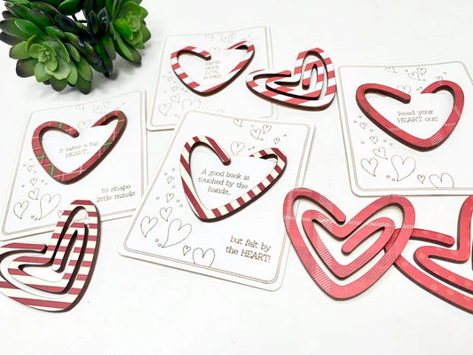 Valentine’s Day Bookmarks